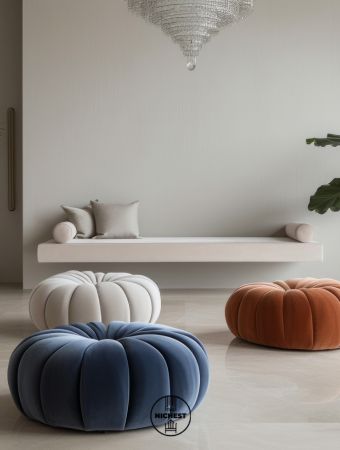 Poufs Confortables Et Modernes